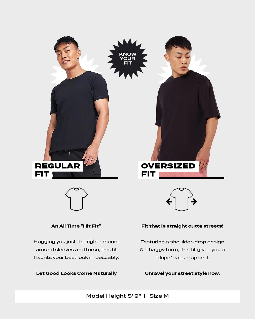 Men's Black Flame Hashira Graphic Printed Oversized T-shirt